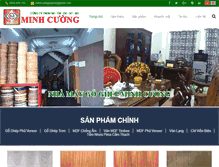 Tablet Screenshot of goghepminhcuong.com